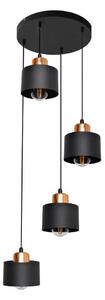 Полилей на въже EDISON 4xE27/15W/230V