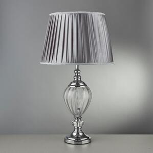 Searchlight EU3721CL - Настолна лампа GREYSON 1xE27/60W/230V