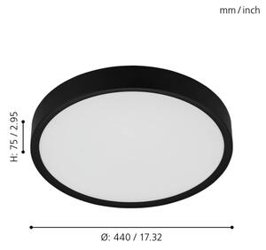 Eglo 98604 - LED Лампа за таван MUSURITA LED/33,5W/230V