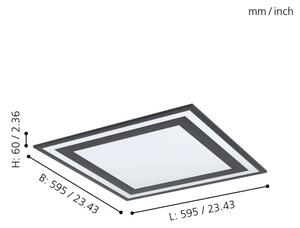 Eglo 99039 - LED Лампа за таван SAVATARILA LED/36W/230V