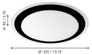 Eglo 99404 - LED Лампа за таван COMPETA LED/18W/230V