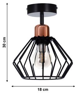 Прикрепен полилей PORTO 1xE27/40W/230V