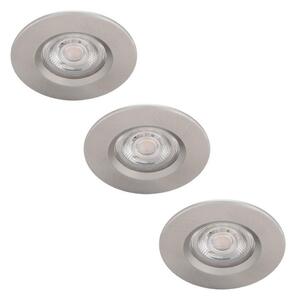Philips - К-кт 3бр. LED димируеми лунички за баня LED/5W/230V 2700K IP65