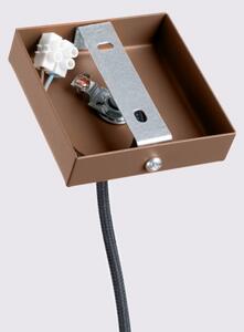 Brilagi - LED полилей на кабел CRESTO 1xGU10/10W/230V кафяв