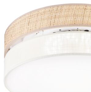LED таванно осветително тяло SIRJA BOHO LED/36W/230V пр. 45 см бежово/кремаво