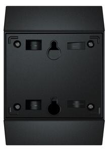 LED стенен соларен осветител със сензор LED/2,5W/3,7V IP65 1200 mAh черен