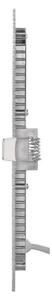Вградено LED осветително тяло NEXXO LED/18W/230V 3000/3500/4000K сребристо 22,5x22,5 cm