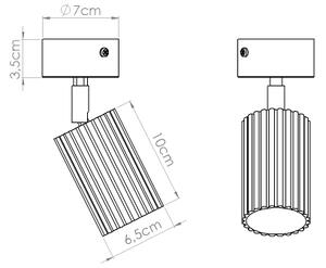 Brilagi - LED спот CRESTO 1xGU10/10W/230V зелен