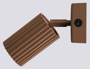 Brilagi - LED стенно точково осветително тяло CRESTO 1xGU10/10W/230V кафяво