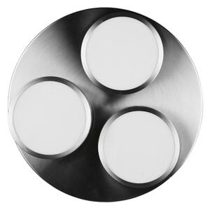 Trio - LED димируемо таванно осветително тяло FRANKLIN 3xLED/8,5W/230V Ø 35 cm хром