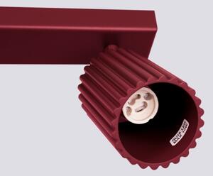 Brilagi - LED точково осветително тяло CRESTO 3xGU10/10W/230V бордо
