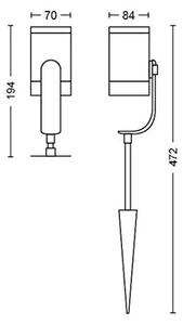 Philips 17414/30/P7 - Комплект 3x LED прожектори Hue LILY 3xLED/8W/230V IP65