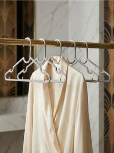 Sinsay - Закачалки, 10 броя - Светло сиво