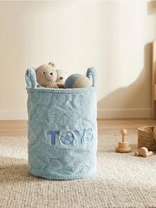 Sinsay - Кош за съхранение с надпис TOYS - светлосиньо
