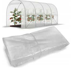 Бяло резервно фолио за кутия с фолио 4 x 6 x 2,25 м