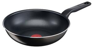 Уок тиган Tefal C3841953, алуминий, незалепващо покритие, диаметър 28 cm, черен