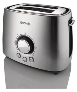 Тостер Gorenje T1000E, 7 степени, термостат, функция размразяване, 1000W, металик