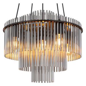 Globo 15698H1 - Полилей на кабел GORLEY 5xE27/60W/230V черен