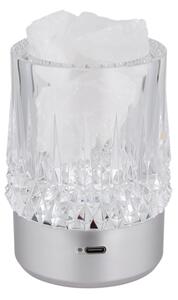 Globo 21044S - LED сензорна настолна лампа LIZZY LED/1W/5V 3000K 1200 mAh сребриста