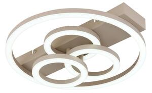 Globo 48040-40SA-LED Димируемо таванно осветително тяло DARRYL I LED/40W/230V размери 35 x 33 см месинг + дистанционно управление