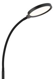 Globo 58503S - LED димируема сензорна подова лампа KALDERON LED/8W/230V черна