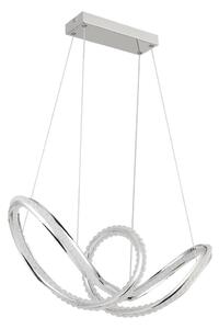 Globo 67440H - LED димируем полилей на кабел EVANGELINE LED/45W/230V лъскав хром+дистанционно управление