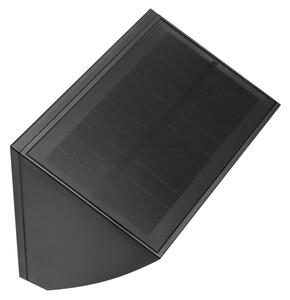 Brilliant - LED соларно стенно осветително тяло SIERRA LED/6W/3,7V 2000 mAh IP54 черно