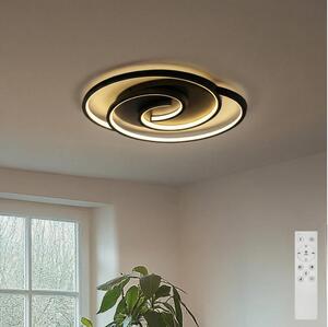 Brilagi - LED димируемо таванно осветително тяло VELO LED/70W/230V 38x47,8 cm + дистанционно управление