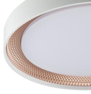 Brilliant - LED димируемо таванно осветително тяло WALDO LED/24W/230V бяло/розово злато + дистанционно управление