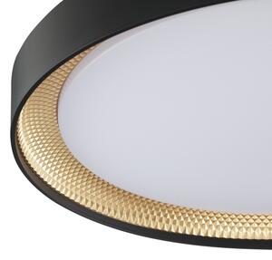 Brilliant - димируемо LED таванно осветително тяло WALDO LED/36W/230V черно/златно + с дистанционно управление