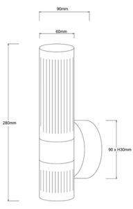 LED стенен аплик AMBIENTE LED/6W/230V 3000/4000/6000K златист