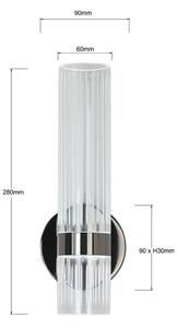 LED стенен аплик AMBIENTE LED/6W/230V 3000/4000/6000K черен