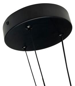 LED полилей на кабел TRIANGLE LED/40W/230V 3000/4000/6000K Ø 60 см черен