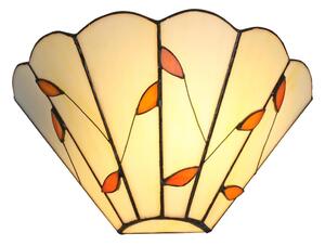 Brilagi - Тифани витражно стенно осветително тяло FOLIA 1xE14/40W/230V