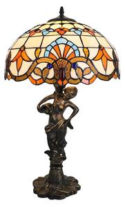 Brilagi - Настолна витражна лампа Tiffany MIRABELLA 1xE27/60W/230V