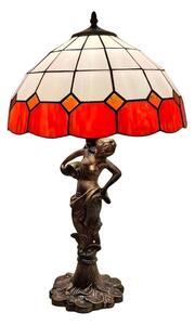 Brilagi - Витражна настолна лампа в стил Tiffany SIENNA 1xE27/60W/230V