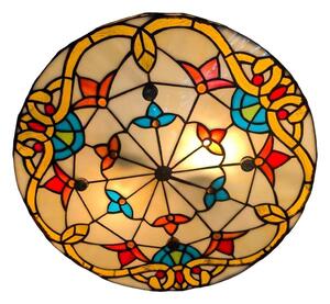 Brilagi - Tiffany витражно таванно осветително тяло MIRABELLA 3xE27/60W/230V Ø 40 cm