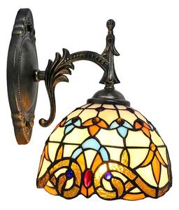 Brilagi - Tiffany витражна стенна лампа MIRABELLA 1xE14/40W/230V