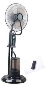Вентилатор с водна мъгла с дистанционно Elite EFM-1307R, 3 скорости, 3,2l, 75W, Черен