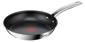 Тиган с незалепващо покритие от неръждаема стомана ø 24 cm Intuition B8170444 – Tefal