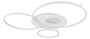 Globo 48466-70W-LED Димируемо таванно осветително тяло INVERTINA 70W/230V 105x26,5 cm сребристо+ДУ