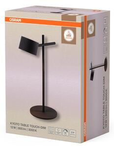 Osram - LED димируема настолна лампа DECOR KYOTO LED/12W/230V черна