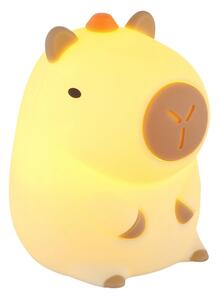 Globo 2874-LED RGBW Димируемо, презареждаемо детско нощно осветление CAPYBARA LED/1,5W/5V 1200 mAh капибара