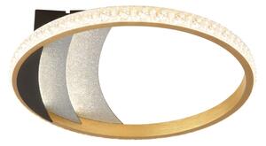Globo 48493-12 - LED плафон CONSTANCE LED/12W/230V, диаметър 29,5 см, златист