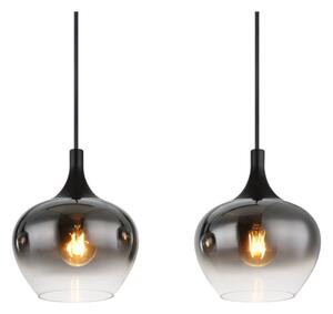 Globo 15548-4H - Полилей на кабел MAXY 4xE27/40W/230V черен