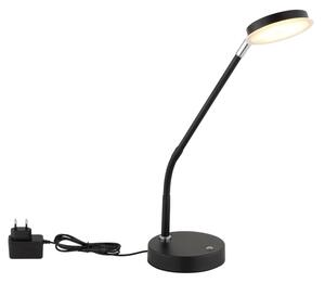 Globo 58504TS - LED димируема сензорна настолна лампа SILVIO LED/6,5W/230V черна