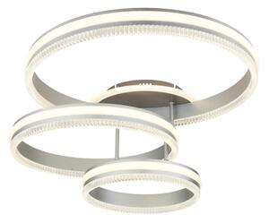 Globo 67377-72 - Димируема LED плафонна лампа FRANCINE LED/72W/230V, сребрист, с дистанционно управление