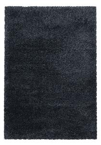 Антрацитен килим 80x150 cm Fluffy – Ayyildiz Carpets