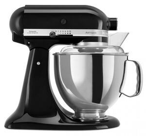 Планетарен миксер Artisan Elegance KitchenAid 5KSM175PSEOB, 300 W, 4.8 л, Direct drive, 10 скорости, Onyx Black