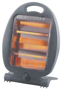 Кварцова печка Elite QH-401DG, 800W, 2 степени, Защита при наклон/падане, Дръжка, Тъмносив